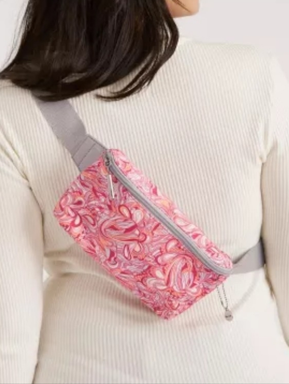 Sakroots Caraway Small Belt Bag color sorbet treehouse